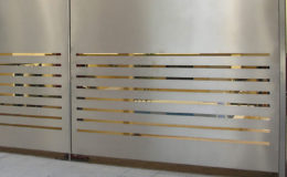 portail en inox