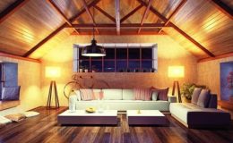 charpente sur la décoration intérieure