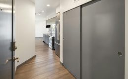 Optimiser l'espace avec une porte coulissante