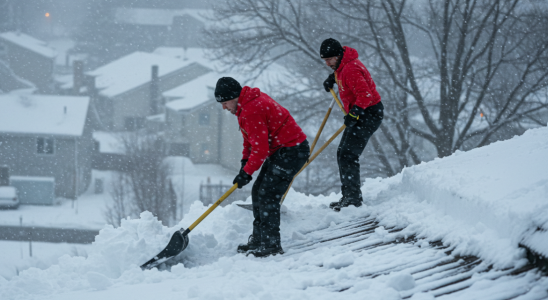 déneigement toiture