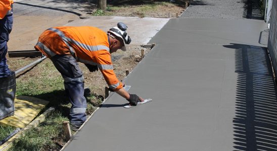 dalles de béton