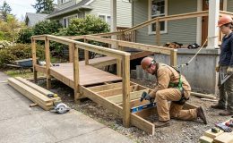 Fabriquer sa rampe d'accès en bois